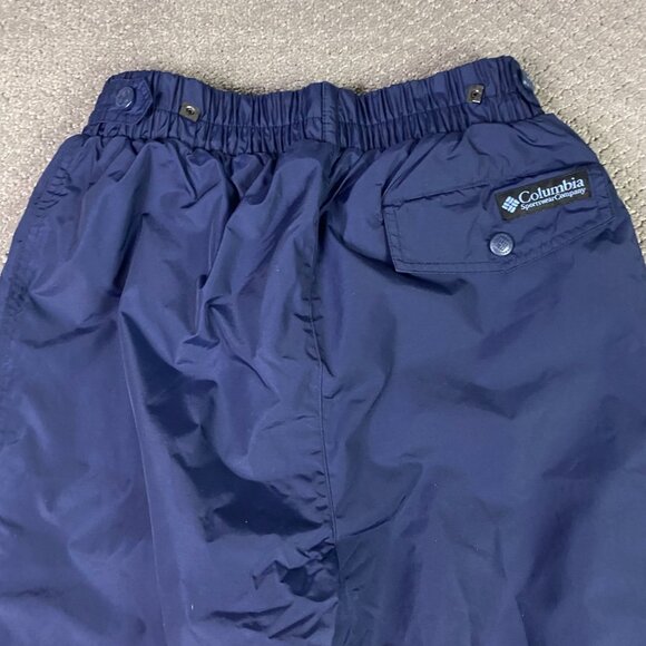 Vintage Columbia Snow Pants Ski Snowboard Men's Large Blue Insulated - Picture 5 of 13
